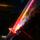 Tenshi Blade - Katana Lendária RGB com Faíscas Cinemáticas e Vapor Real