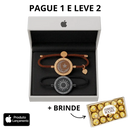 Pulseira Aura - Pague 1 par e Leve 2 pares + Brinde - Sinta o Toque de Quem Você Ama