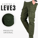 |Leve 3 Pague 2| Calça Masculina Cargo Falcon em RipStop e Poliéster |Força e Liberdade|