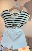 Kit 2 Conjuntos Poly |Blusa + Short|